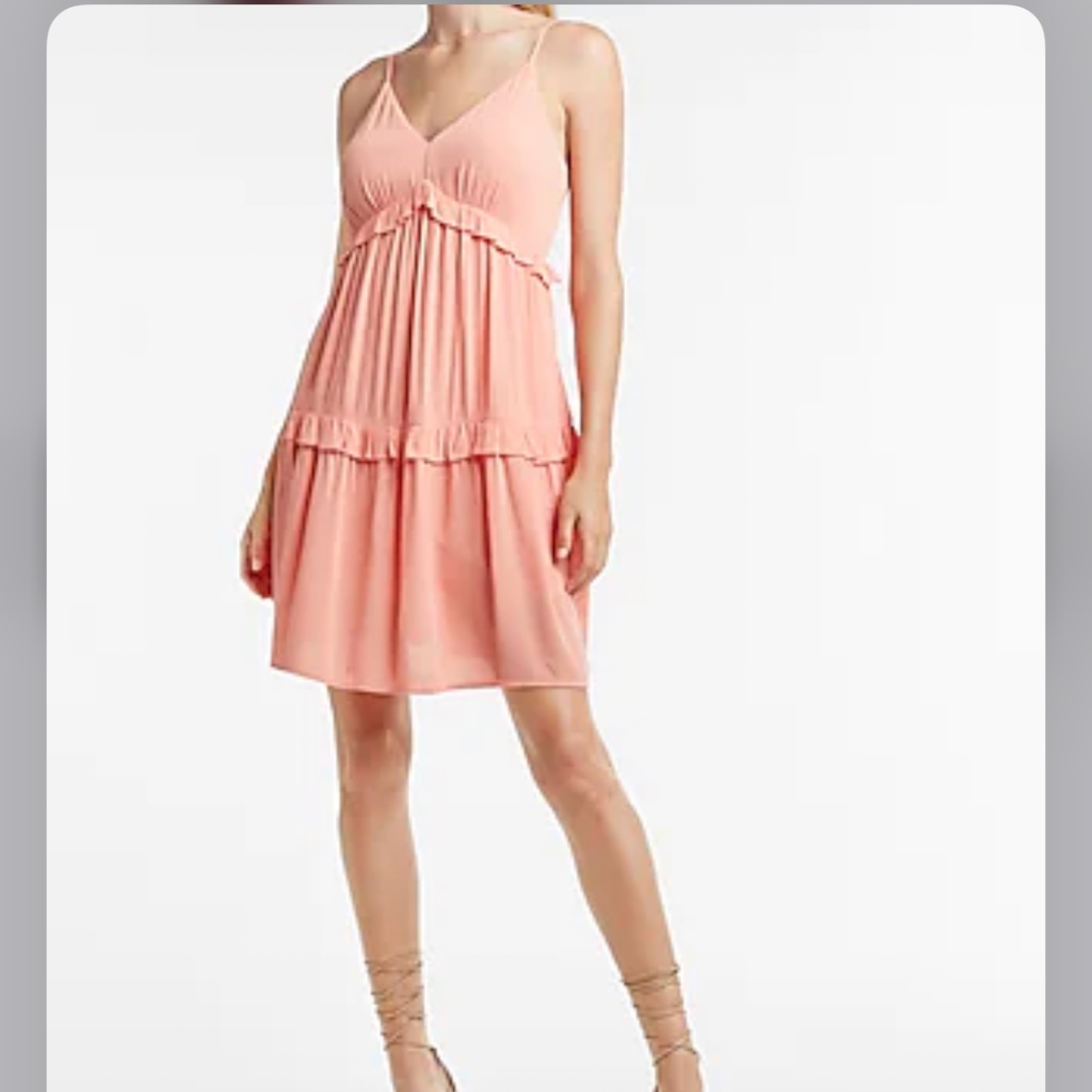 Express Blush Colored Dress